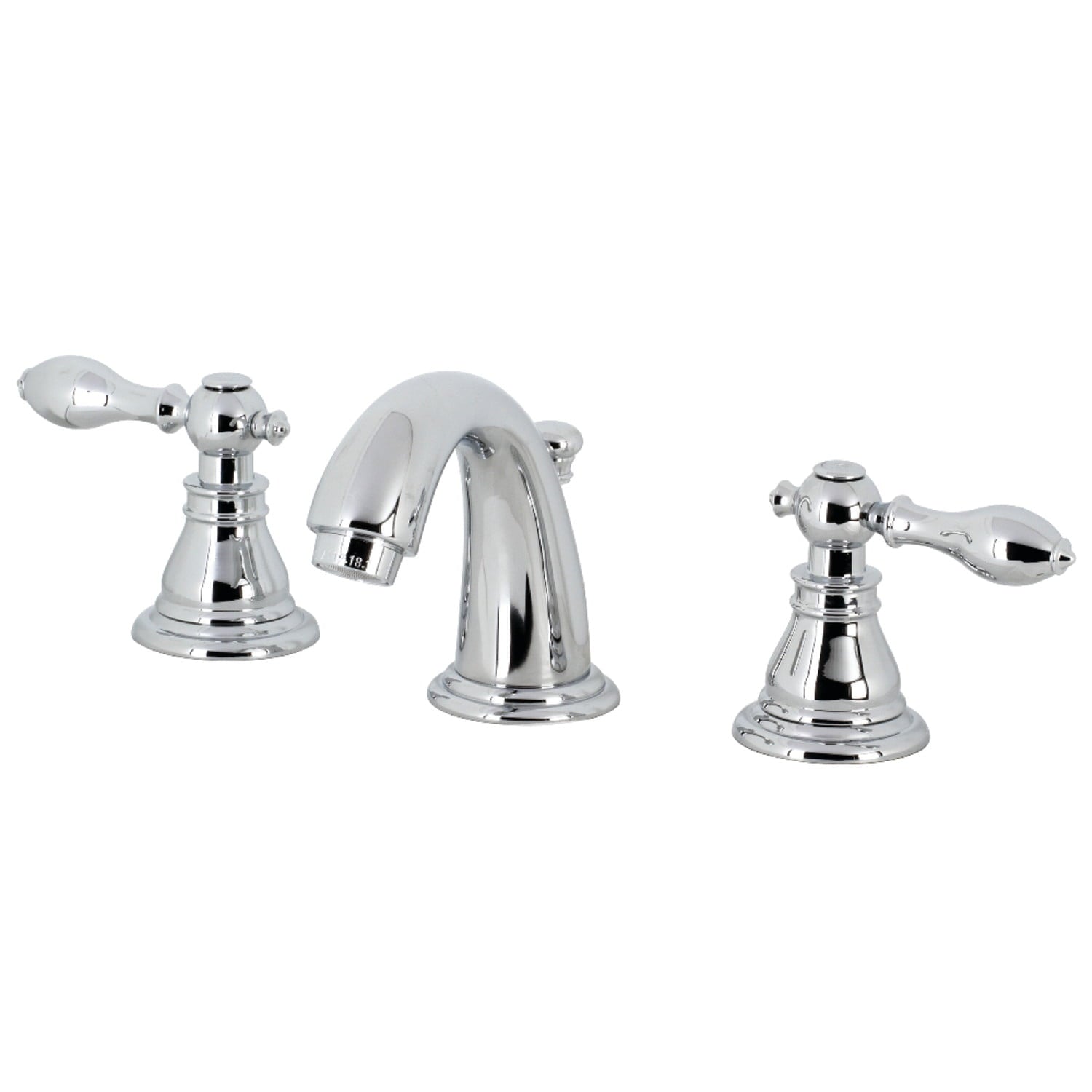 Kingston Brass Grifo de BaÃ±o Extendido KB911ACL American Classic con Emergente Minorista, Cromo Pulido