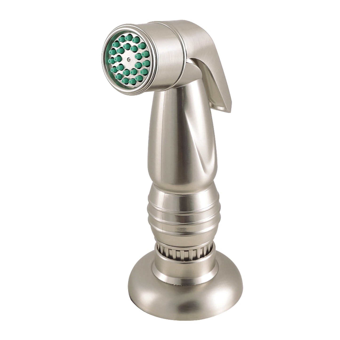 Kingston Brass KBS3578SP Plastic Kitchen Faucet Side Sprayer in Brushed Nickel