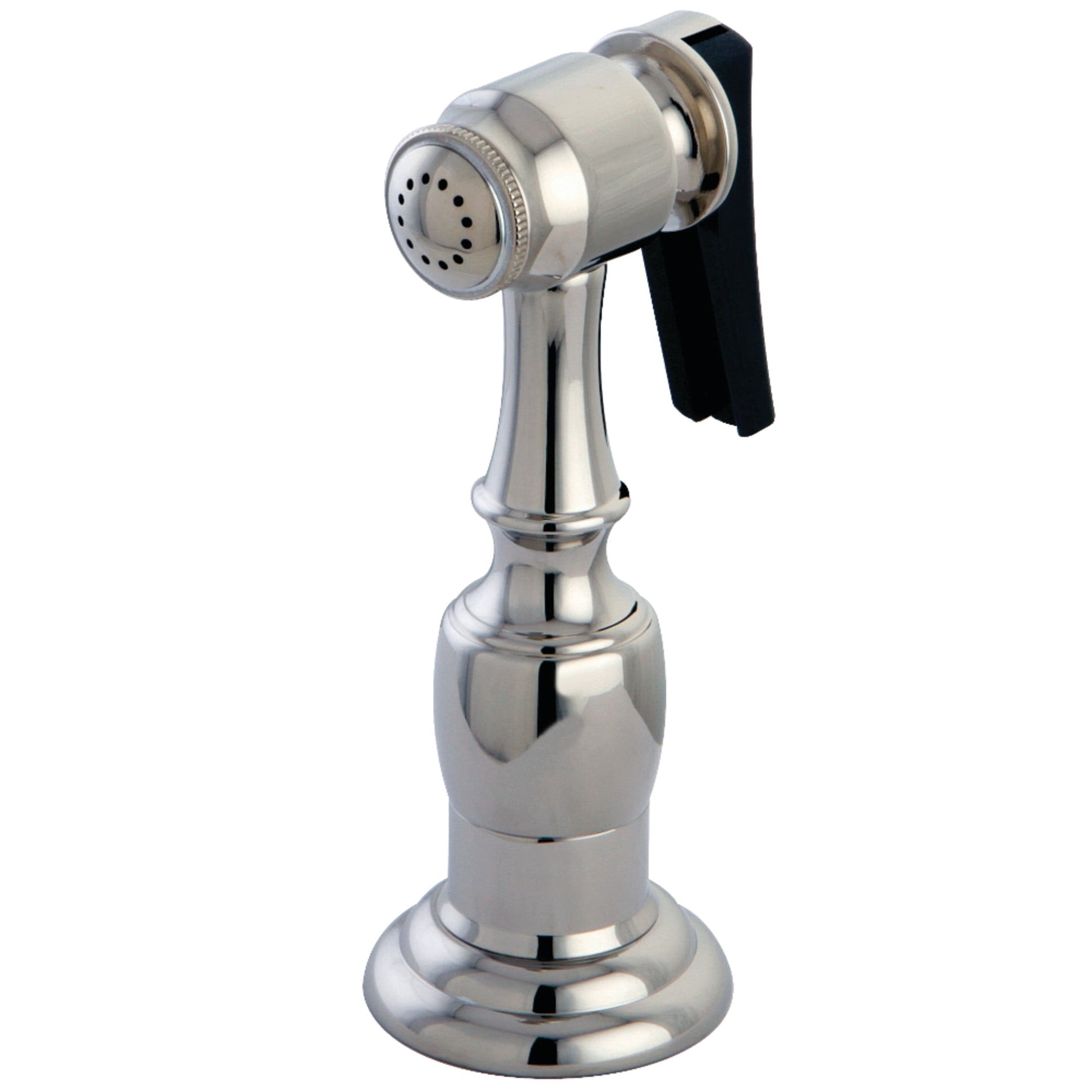 Kingston Brass KBSPR6 Brass Kitchen Faucet Side Sprayer in Polished Nickel