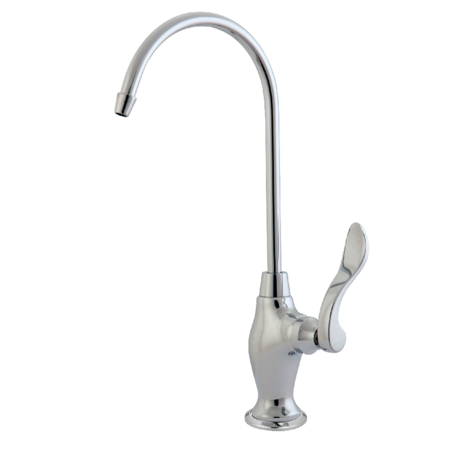 Kingston Brass KS3198NFL NuWave French Single Handle Water Filtration Faucet, Brushed Nickel
