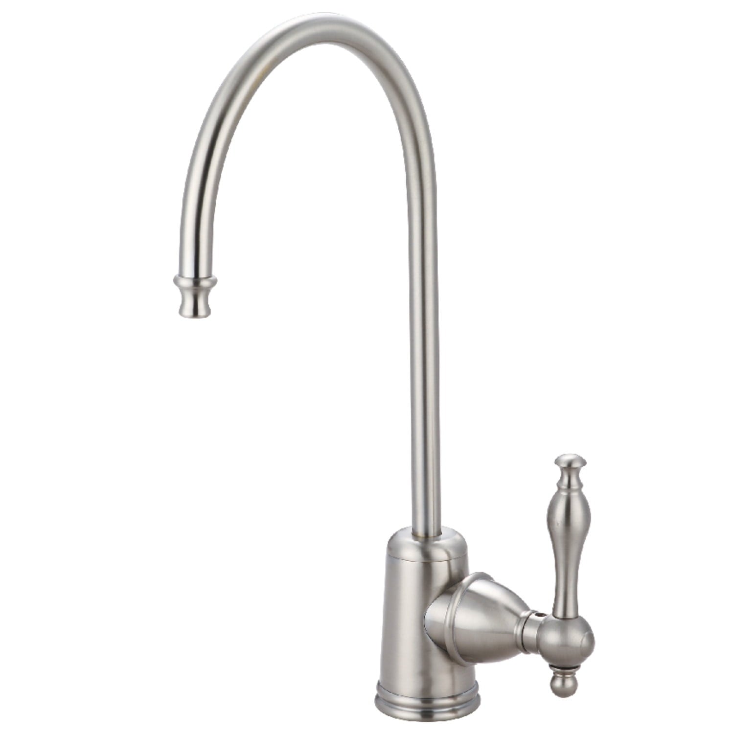Kingston Brass KS7198NL Naples Single Handle Water Filtration Faucet, Brushed Nickel