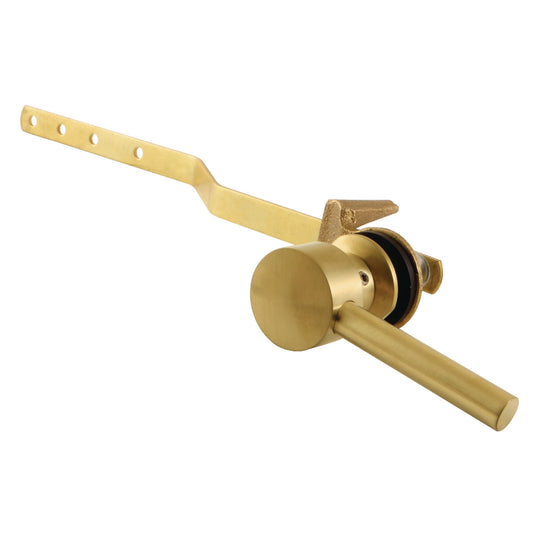Kingston Brass KTDL7 Concord Front Mount Toilet Tank Lever, Left/Right Installation in Brushed Brass