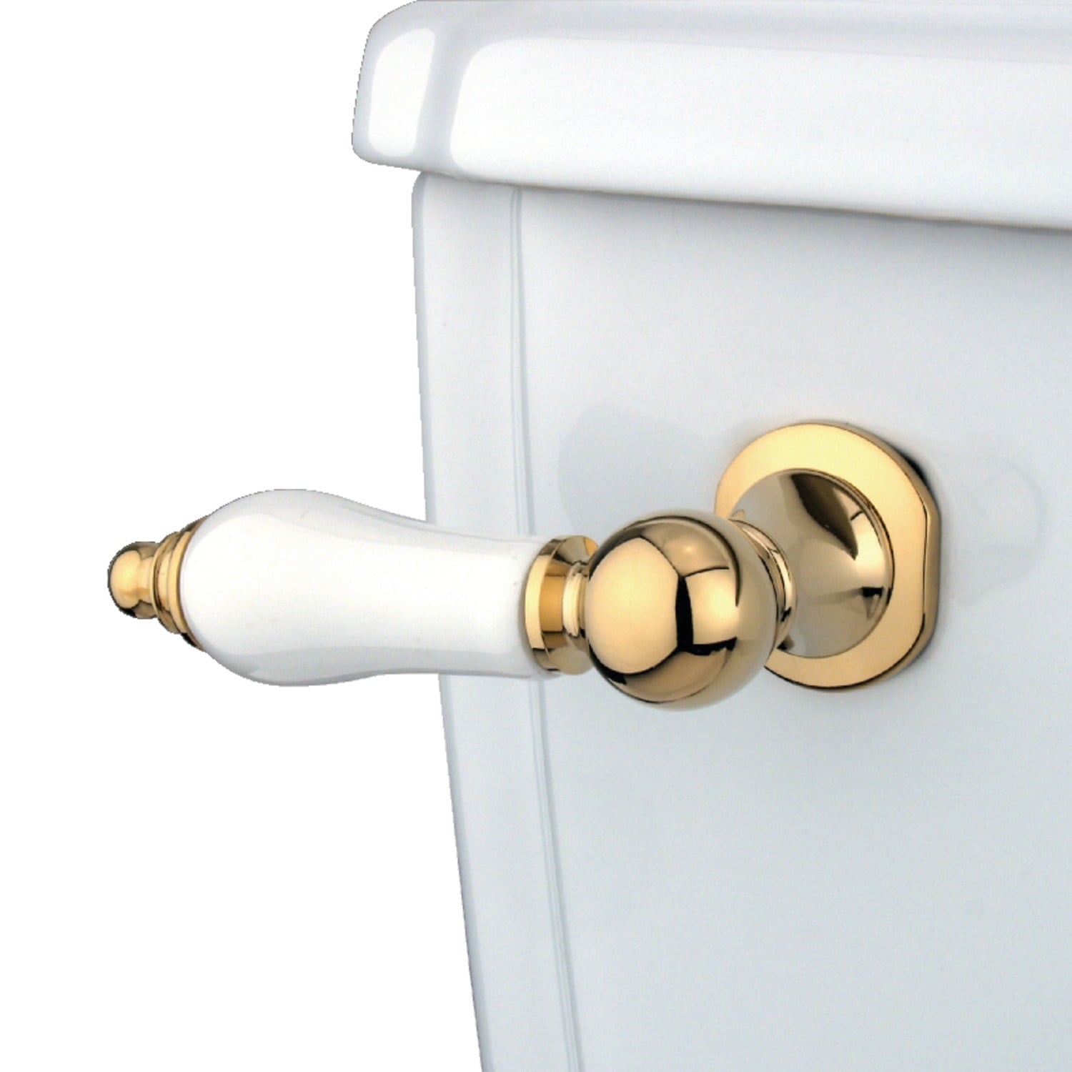 Kingston Brass KTPL2 Victorian Toilet Tank Lever, Polished Brass