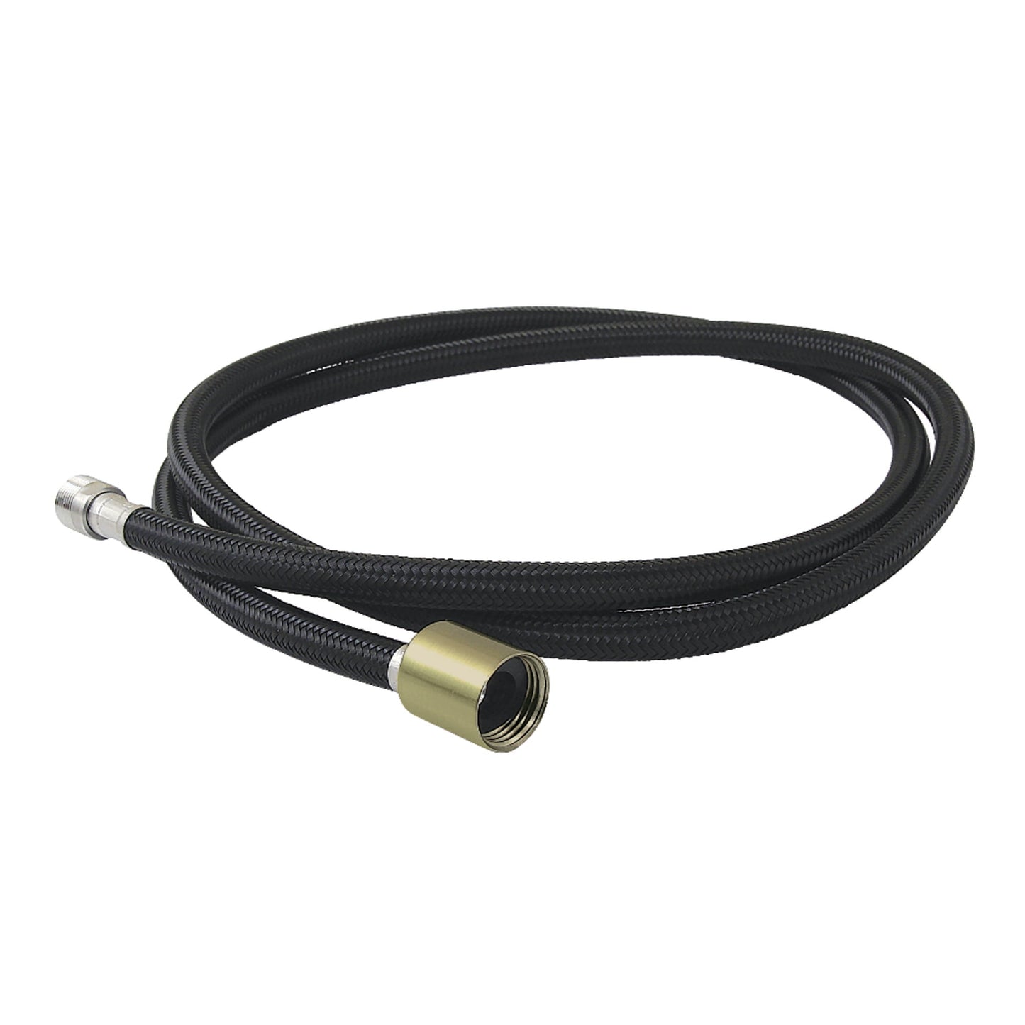 Kingston Brass LSSPRHOSE593AB 59" Braided Pull Down Kitchen Faucet Spray Hose, Antique Brass