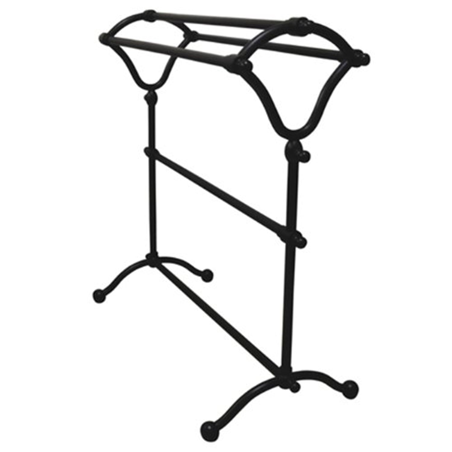 Kingston Brass SCC2288 Pedestal Y-Type Towel Rack, Brushed Nickel