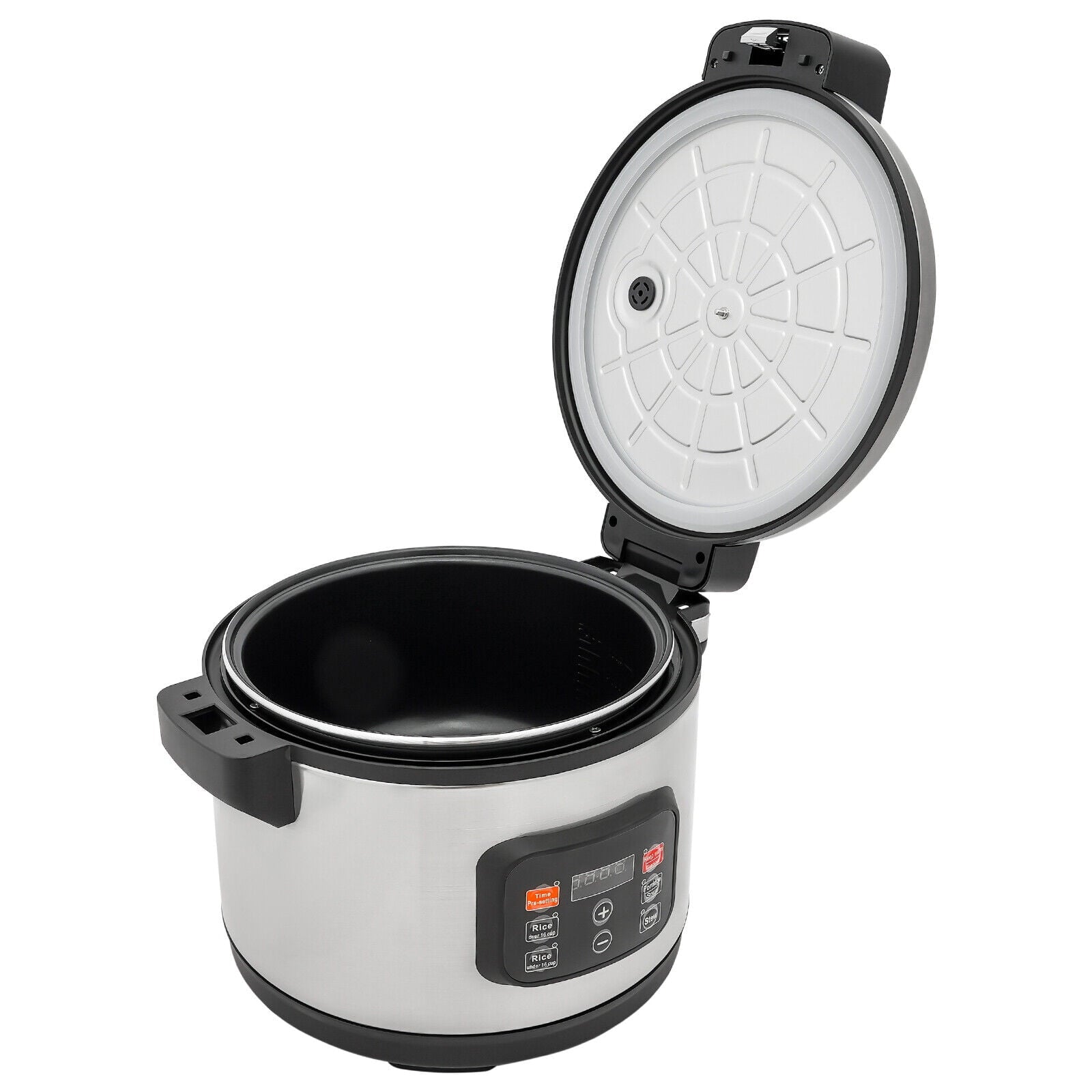 Kitchen Commercial Rice Cooker 60-Cup Non-Stick Pot 13L 24H Keep Warm Restaurant