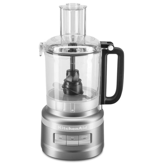 KitchenAid® 9 Cup Food Processor, Contour Silver, KFP0918