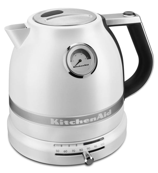 KitchenAid Pro Line Electric Water Boiler/Tea Kettle, Frosted Pearl