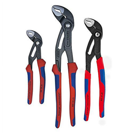 Knipex 3X8702 3-Piece Cobra Plier Set