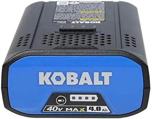 Kobalt 40-Volt 4-Amps 4.0ah Rechargeable Lithium Ion (Li-Ion) Cordless Power Equipment Battery