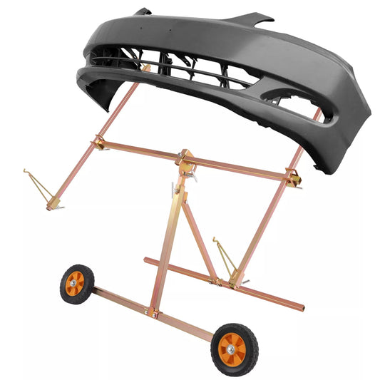 Kojem Paint Stand Rotating Panel Repair Stand Universal Folding Design for Vehicle Part with Adjustable Hooks Portable Casters Mobile Paint Drying Rack Colored Zinc