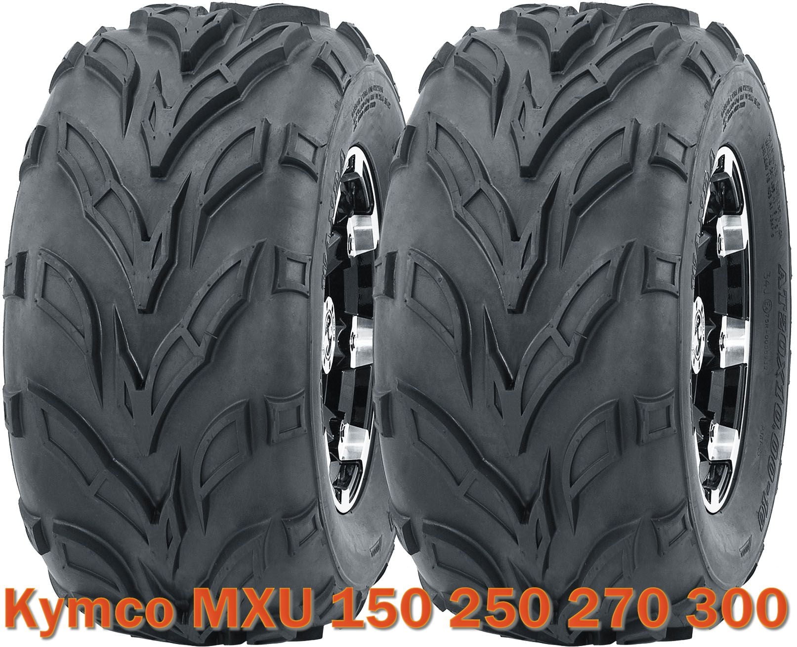 Kymco MXU 150 250 270 300 ATV front tires set 22x7-10 22x7x10