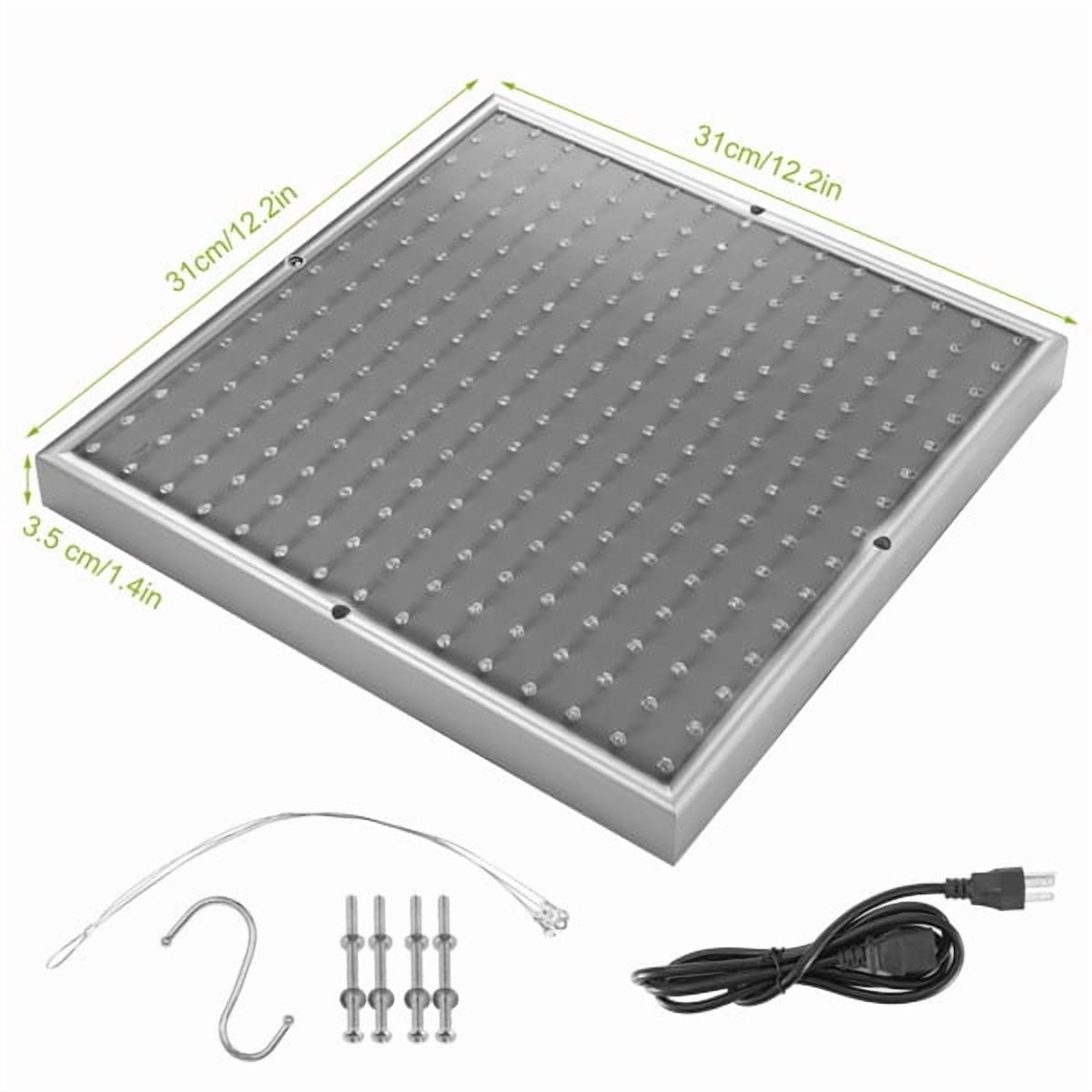 LED Grow Light Full Spectrum Hanging 225 LEDs Plant Grow Lamp Indoor Grow Light for Greenhouse Succulents Seedlings Plants Veg and Flowerï¼ˆ15W LEDsï¼‰