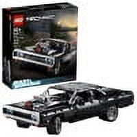LEGO Technic Fast & Furious Dom’s Dodge Charger, Race Car Toy Building Set, 42111