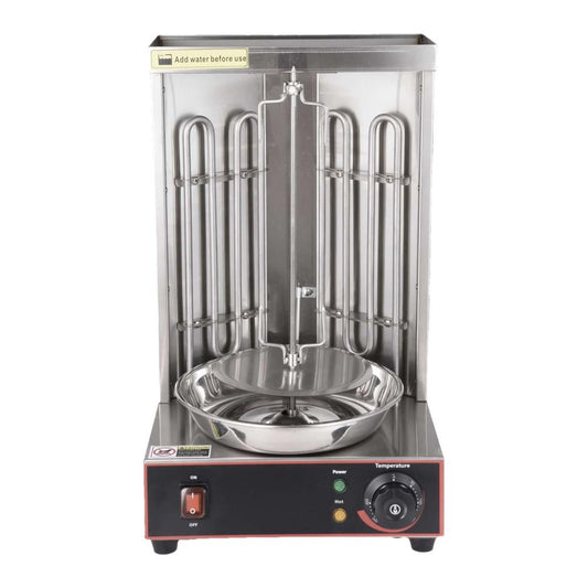 LINSHESF Vertical Rotating Oven Vertical Meat Roasted Machine Stainless Steel Vertical Countertop Turkey Roasting Oven Efficient Heating For Other Meat gorgeous