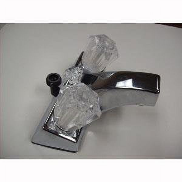 LaSalle Bristol 20373W21 Utopia White Center Smoke Handle Lavatory Faucet with