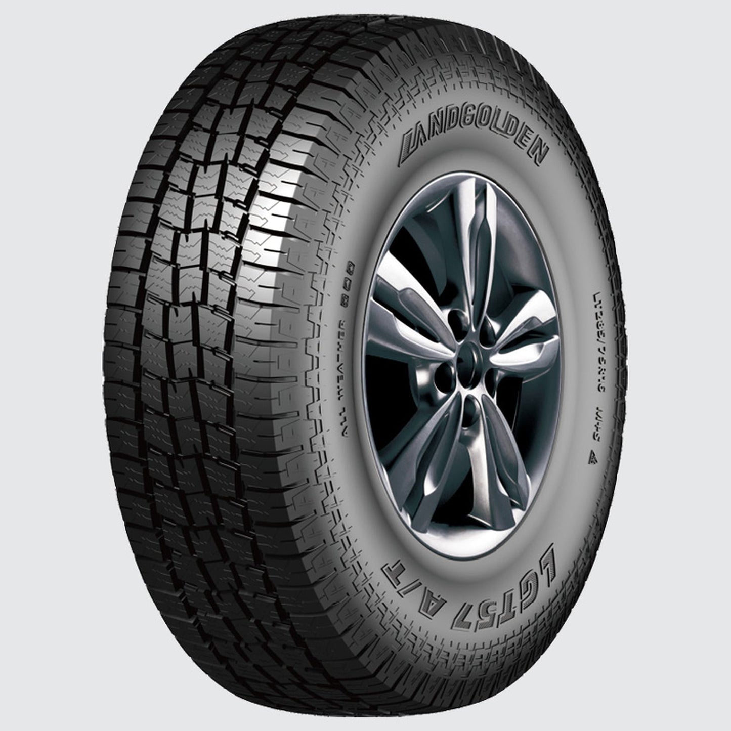 LandGolden LGT57 A/T All Terrain LT235/80R17 120/117S E Light Truck Tire