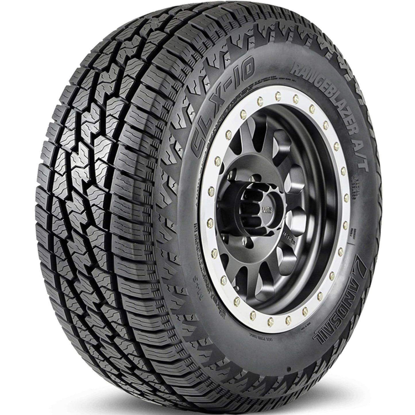 Landsail CLX-10 Rangeblazer A/T 285/45R22 116H XL AT All Terrain Tire Fits: 2017-18 Chevrolet Silverado 1500 High Country, 2015-16 Chevrolet Silverado 1500 LTZ