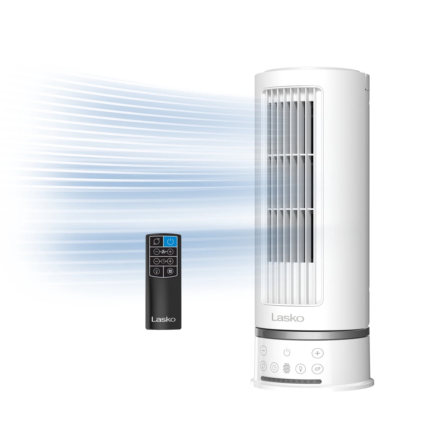 Lasko Stealthbreeze 15" 12-Speed Oscillating, Remote, Timer, 15Â° Tilt DC Tower Fan TDC145