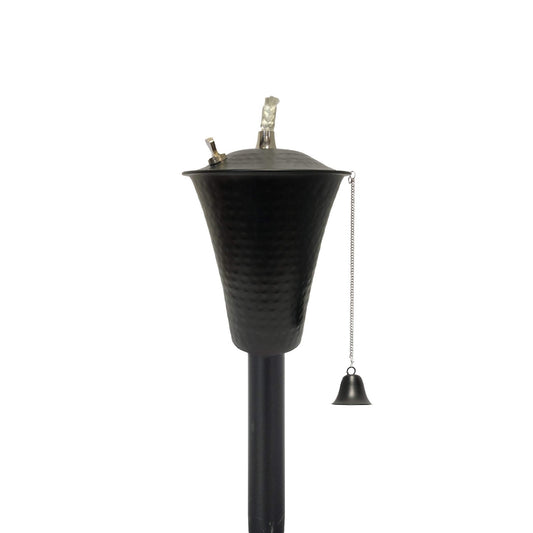 Legends International Kona Style Tiki Torch Hammered Black - 1 Pack