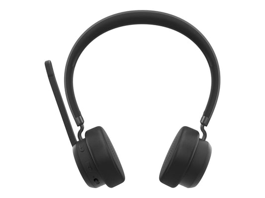 Lenovo Wireless VoIP Headset - Microsoft Teams Certification - Stereo - Wireless - Bluetooth - Over-the-head, On-ear - Binaural - Supra-aural