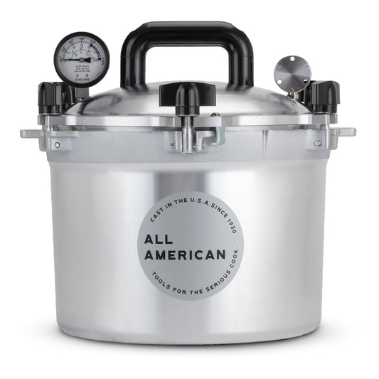 All American 10.5qt Pressure Cooker/Canner 910 Easy to Open & Close for Gas, Electric, or Flat Top Stoves