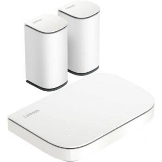 Linksys Multi-gig Micro Mesh WiFi 6 System | Connect 100+ Devices | Up to 5,000 Sq Ft | Speeds of up to 3.0 Gbps | 3Pk | No App Required | 2024 Release