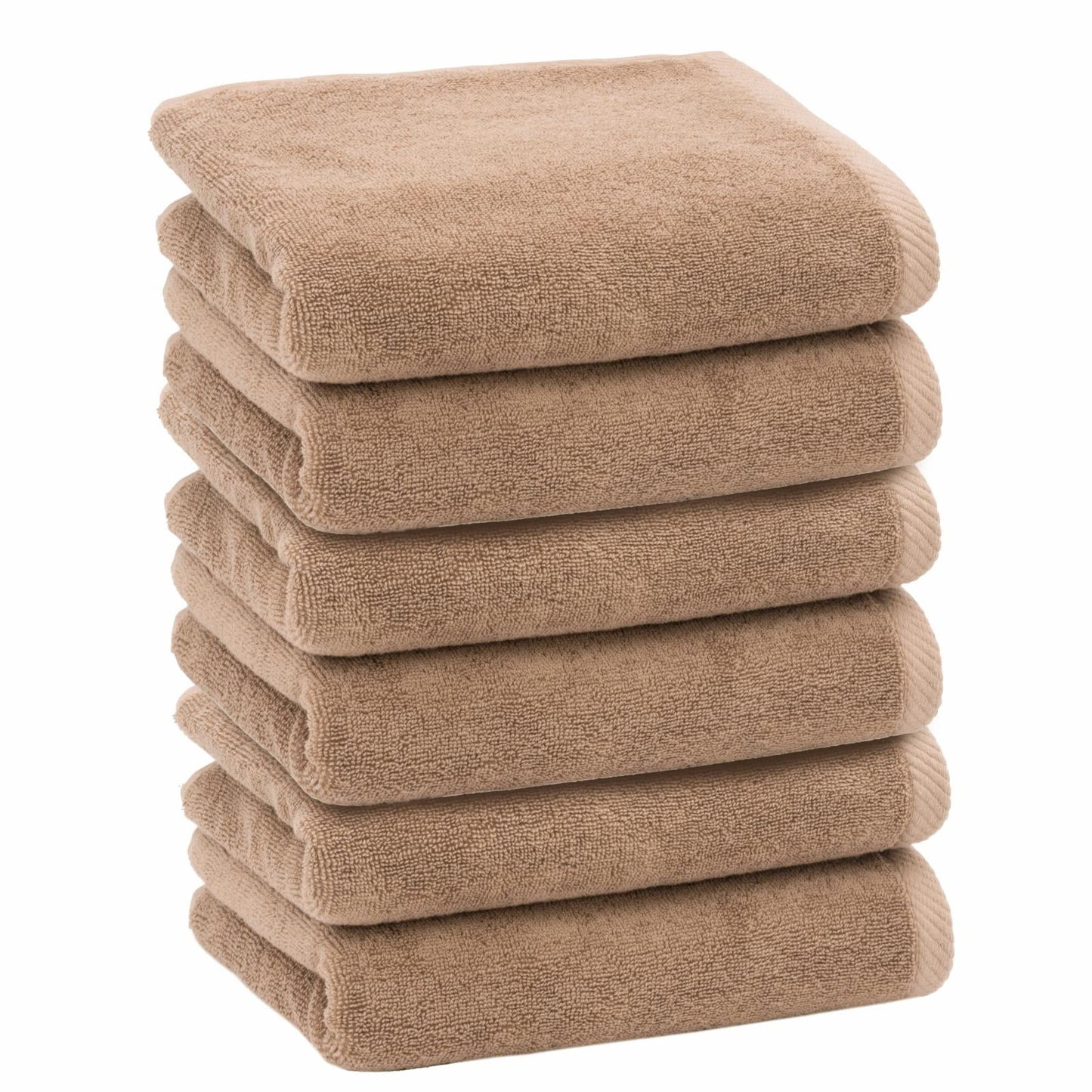 Linum Home Textiles Juego de 6 Toallas de Mano Ediree 100% AlgodÃ³n Turco