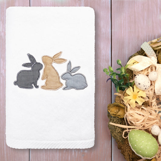 Linum Home Textiles Cotton Hand Towels, White