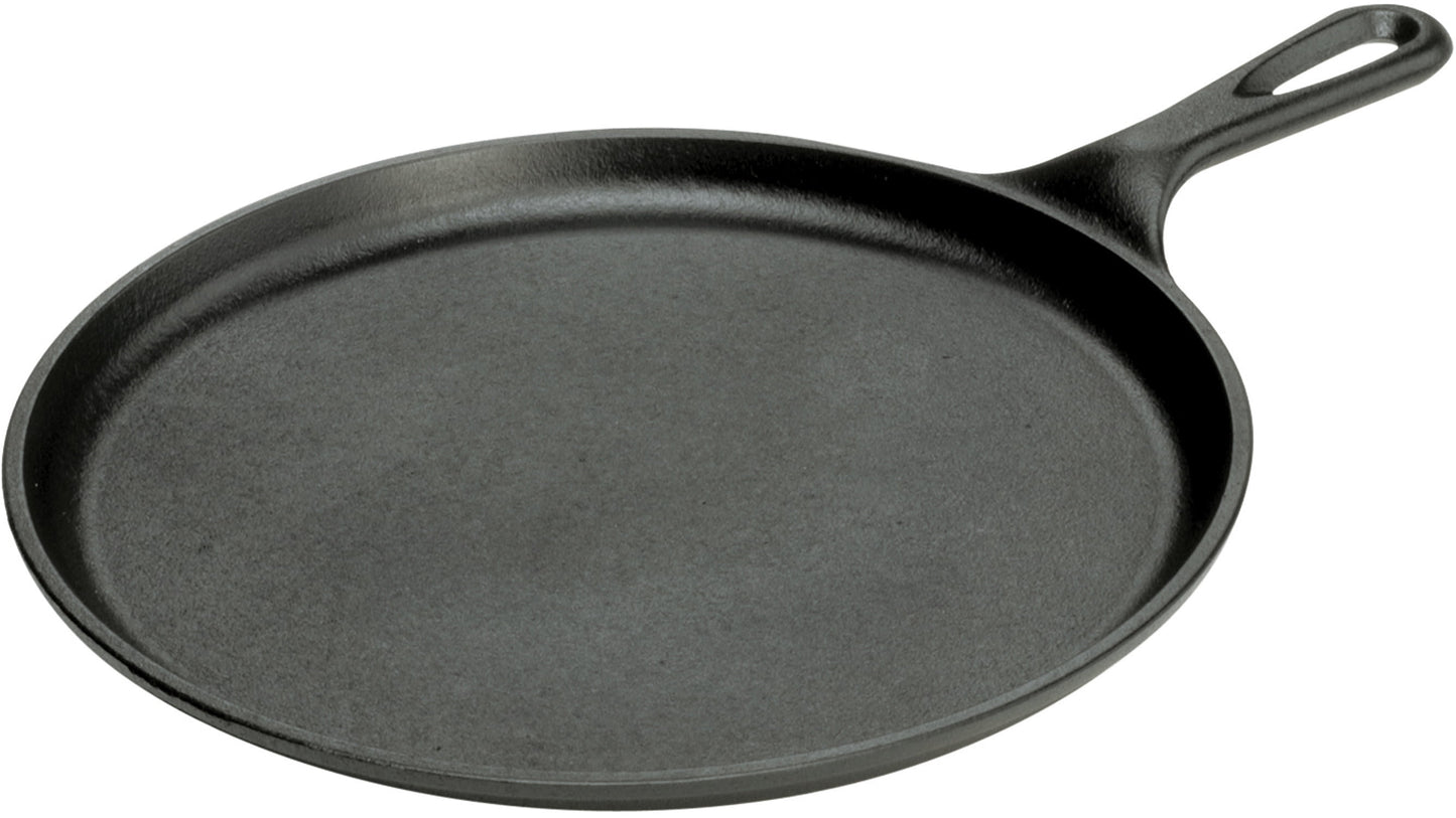 Lodge 10.5" Seasoned Cast Iron Griddle/Comal