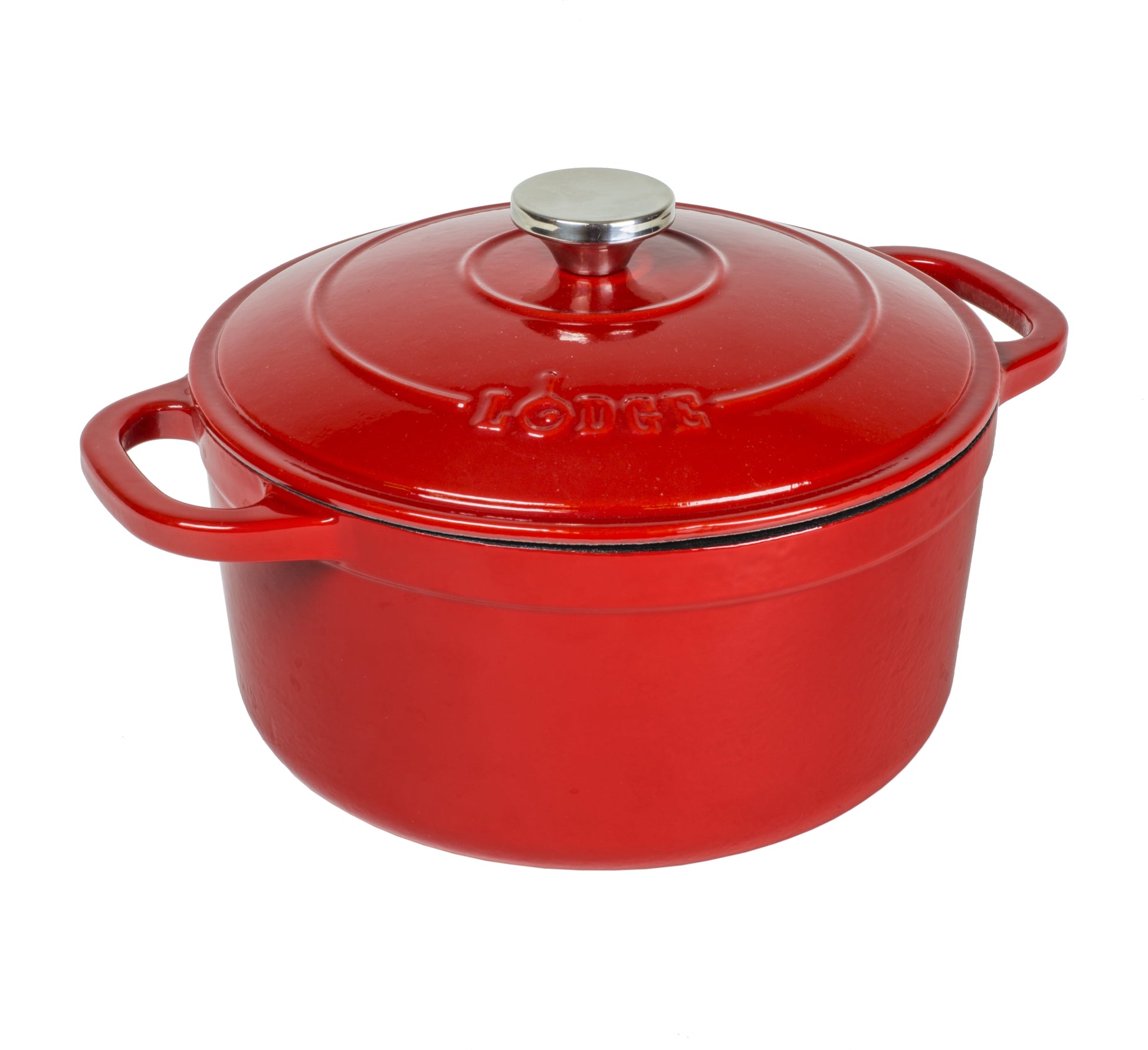 Lodge 5.5 Quart Ocean Enamel Cast Iron Dutch Oven