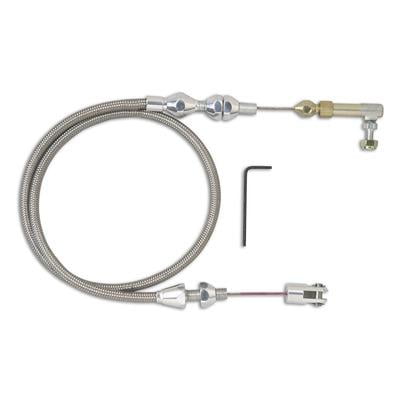 Lokar TCP-1000HT, Hi-Tech Throttle Cable - Polished Performance Racing