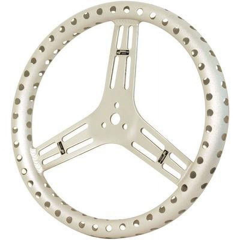Longacre 52-56866, Steering Wheel 15In Flat & Drilled Performance Racing