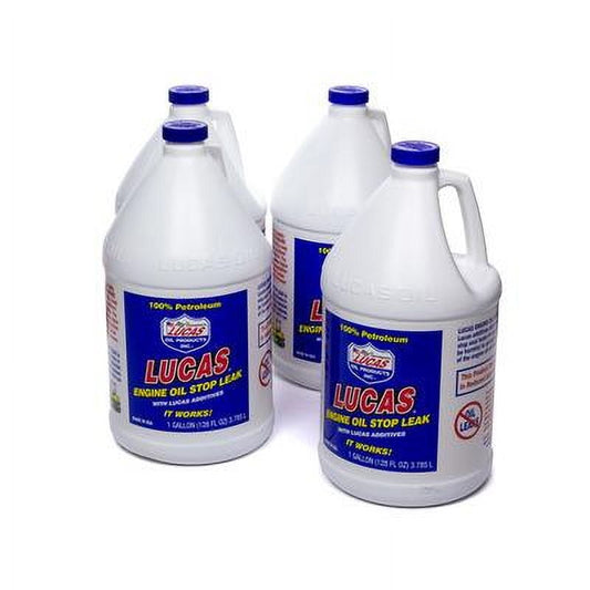 Lucas Oil 10279, Engine Oil Stop Leak Case 4X1Gallon Performance Racing
