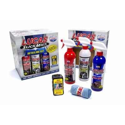 Lucas Oil 10558, Slick Mist Detailing Kit Case 4 Kits Performance Racing