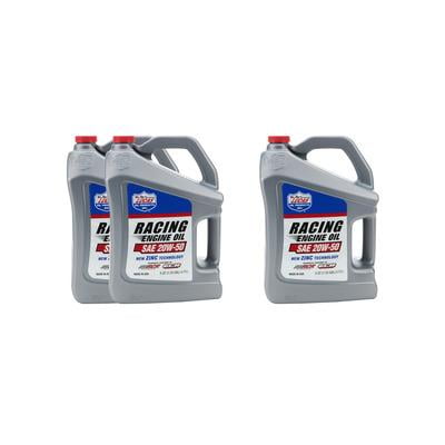 Lucas Oil 10621, Sae 20W50 Racing Oil Case 3X5 Quart Bottle Performance