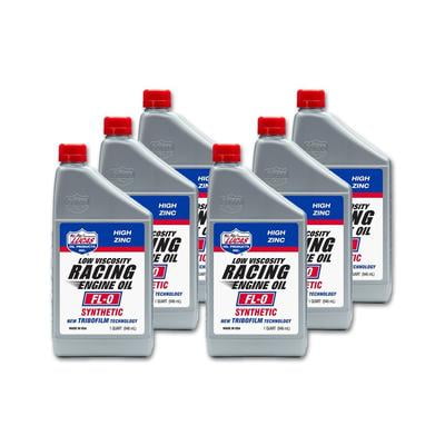 Lucas Oil 10892, Synthetic Racing Oil Fl-0 Case 6 X 1 Quart Performance