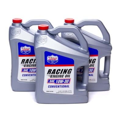Lucas Oil 11017, Sae Racing Oil 10W30 Case 3 X 5Qt Bottle Performance