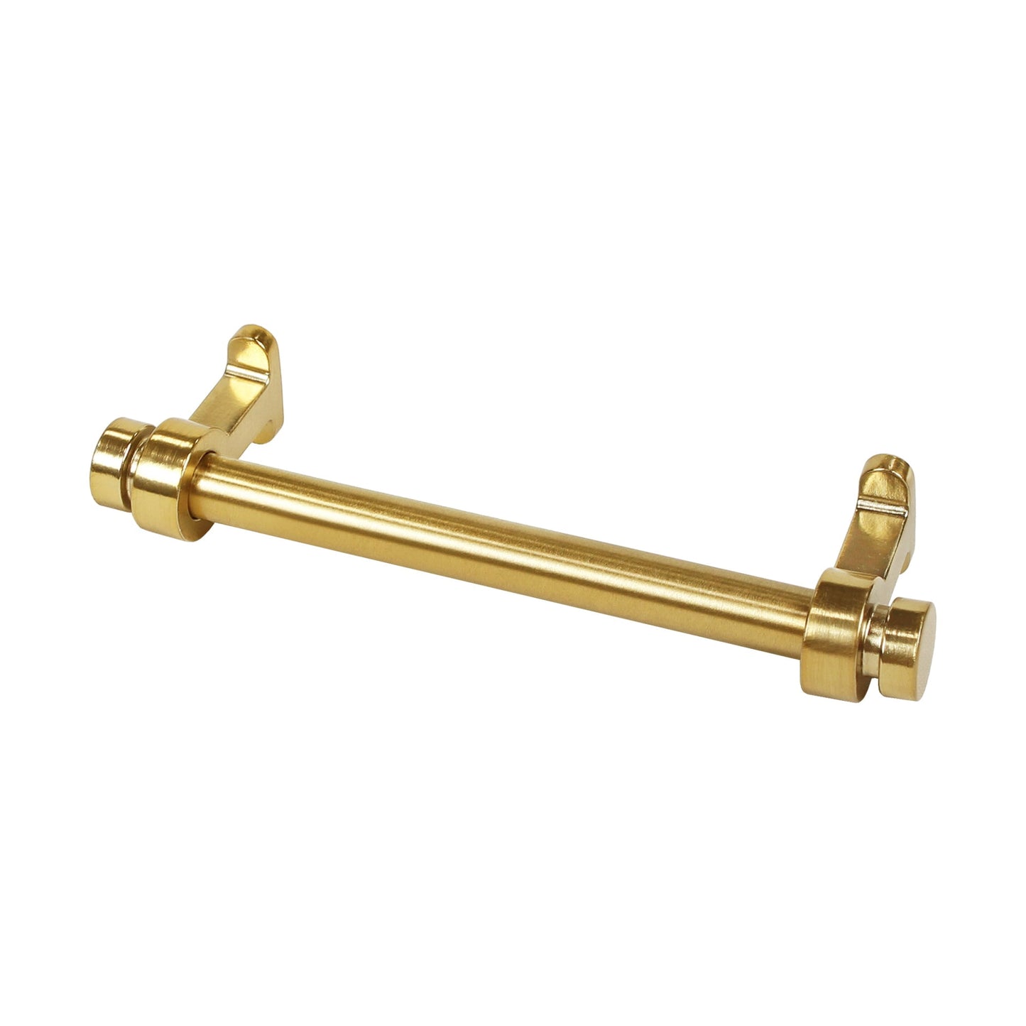 Lumi Home Furnishings Drawer Pull Vintage 3.75" Brass 8-Pack