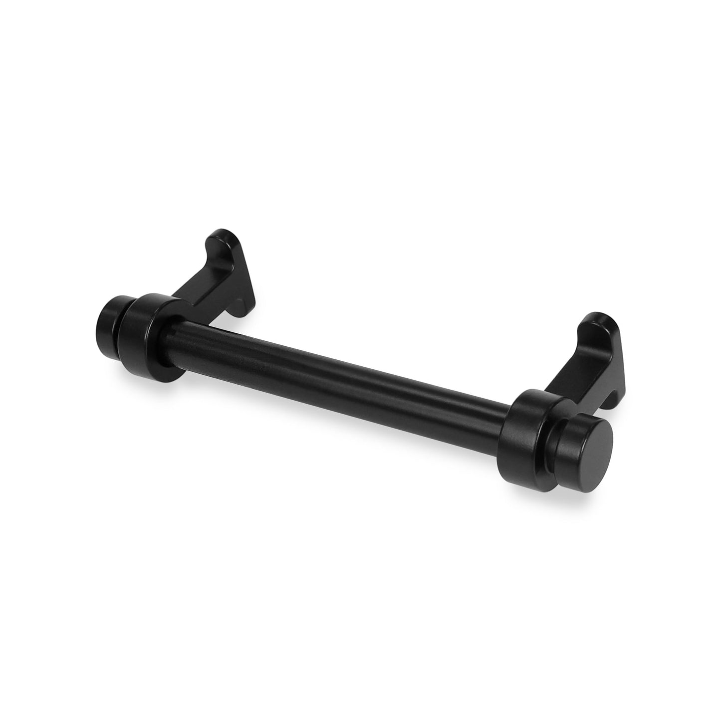 Lumi Home Furnishings Drawer Pull Vintage 3" Matte Black 8-Pack