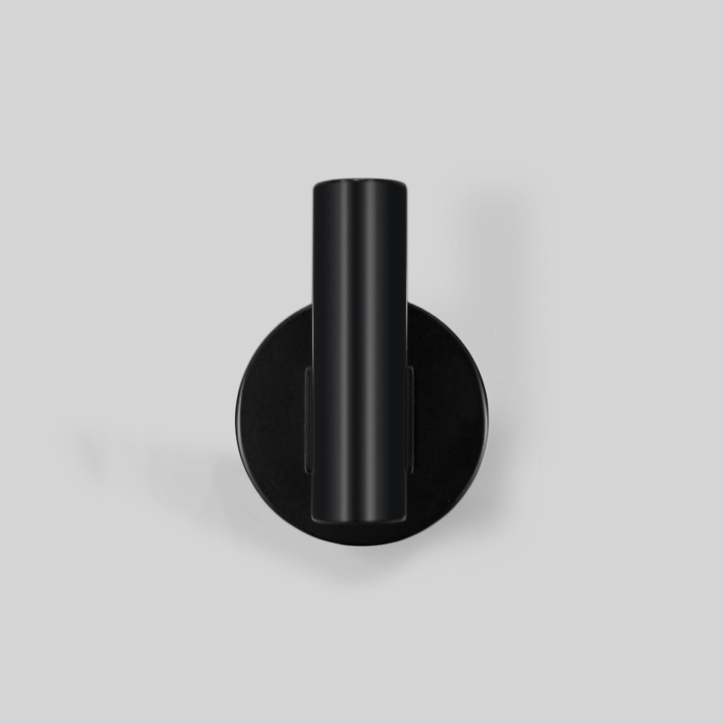 Lumi Home Furnishings Modern Wall Single Hook Matte Black 8-pack