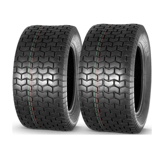 Lwory 22x9.5-12 22x9.5x12 Turf Tires for Lawn & Garden Mower 4 Ply, Set of 2