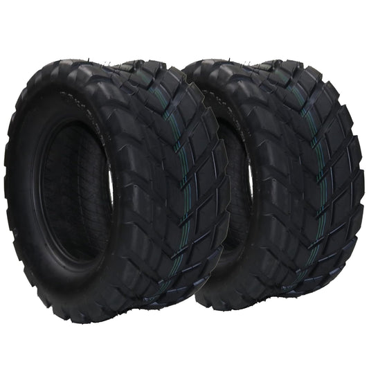 M optimized 18x9.50-8 ATV Tires, 4PR All Terrain 18x9.50-8 TL ATV UTV Trail Sand Mud Off-Road Tires, Tubeless, Set of 2, Black