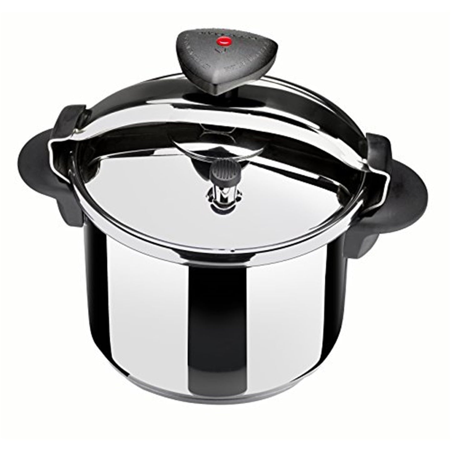 MAGEFESA Star Pressure Cooker, 6.3-Quart, 18/10 Stainless Steel, Works on All Stovetops (Induction Compatible), Safety Lock & 8 PSI Cooking