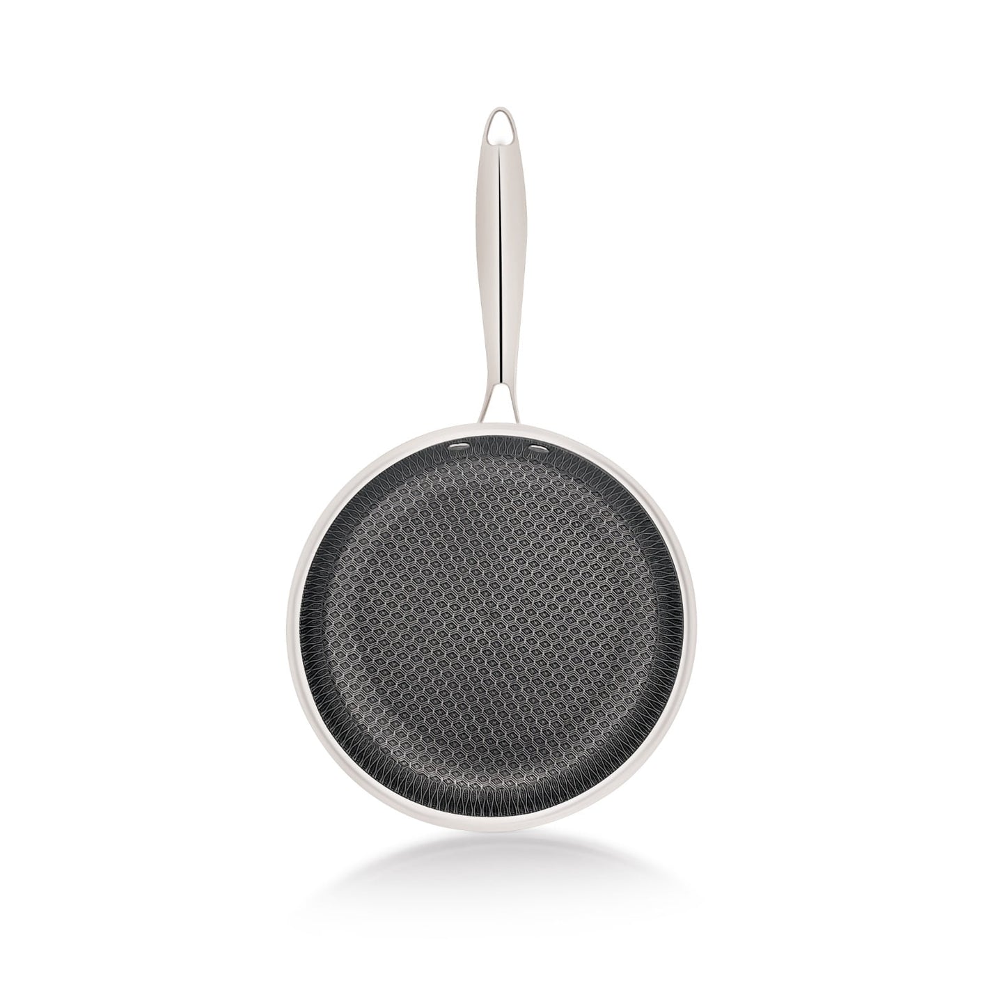 Mainstays 12" Tri Ply Hybrid Skillet With Stainless Steel Handle