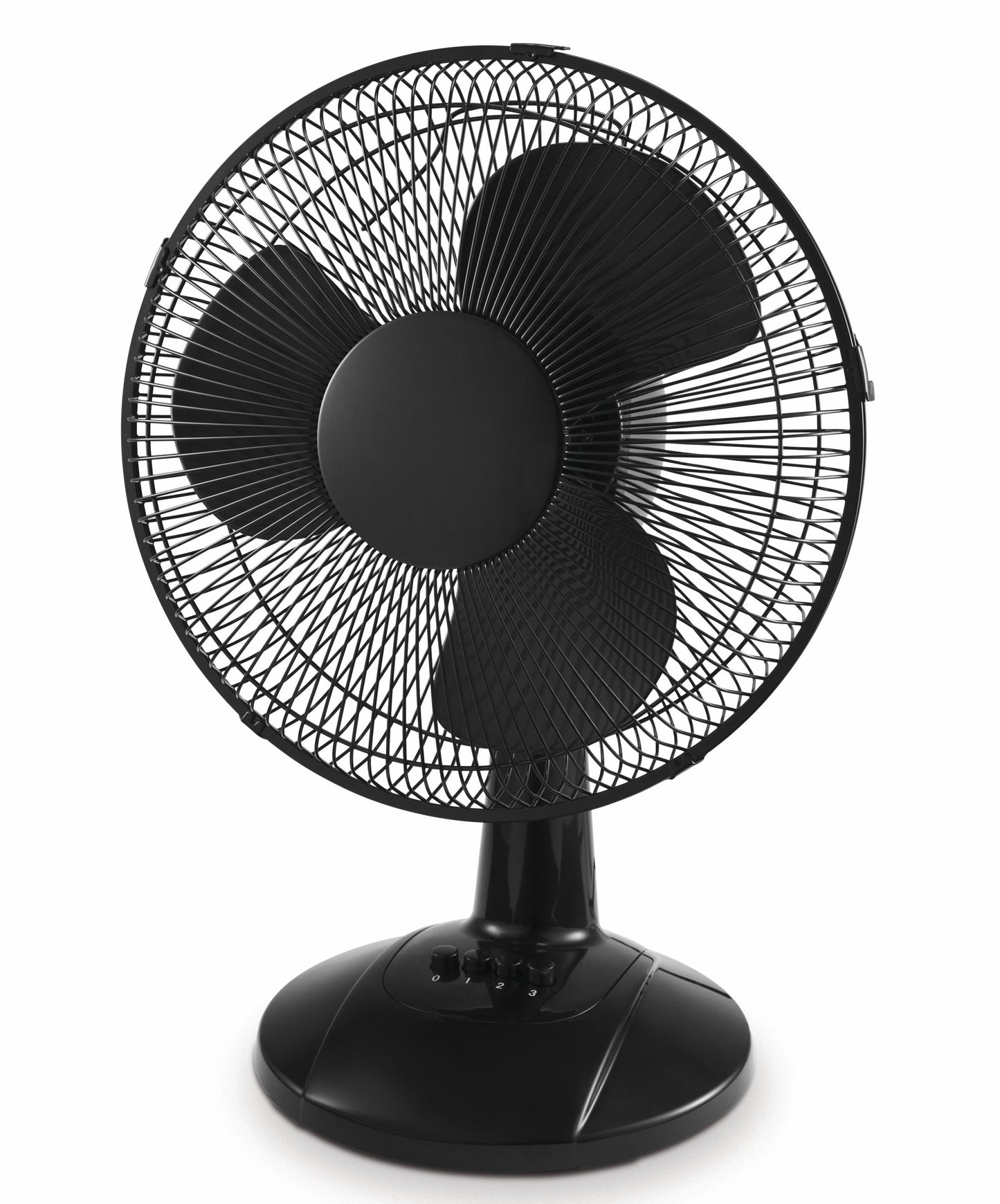 Mainstays Ventilador de Mesa de 12 Pulgadas con Ajustes Ajustables de 3 Velocidades y OscilaciÃ³n, Negro, FT30-8MBBV