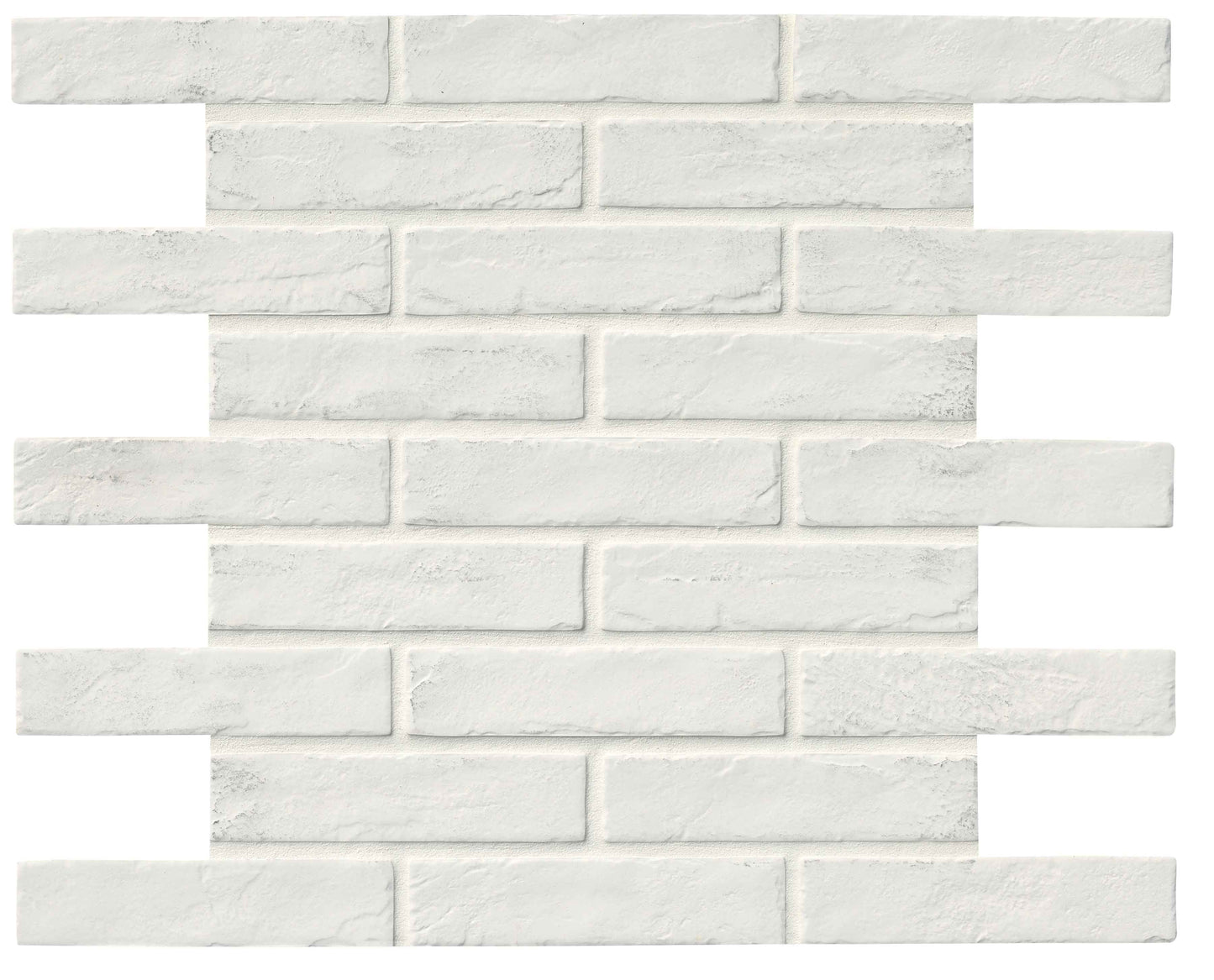 MSI Capella White Brick 2-1/3 In. X 10 In. Matte Porcelain Floor And Wall Tile (5.15 Sq. Ft. / Case)