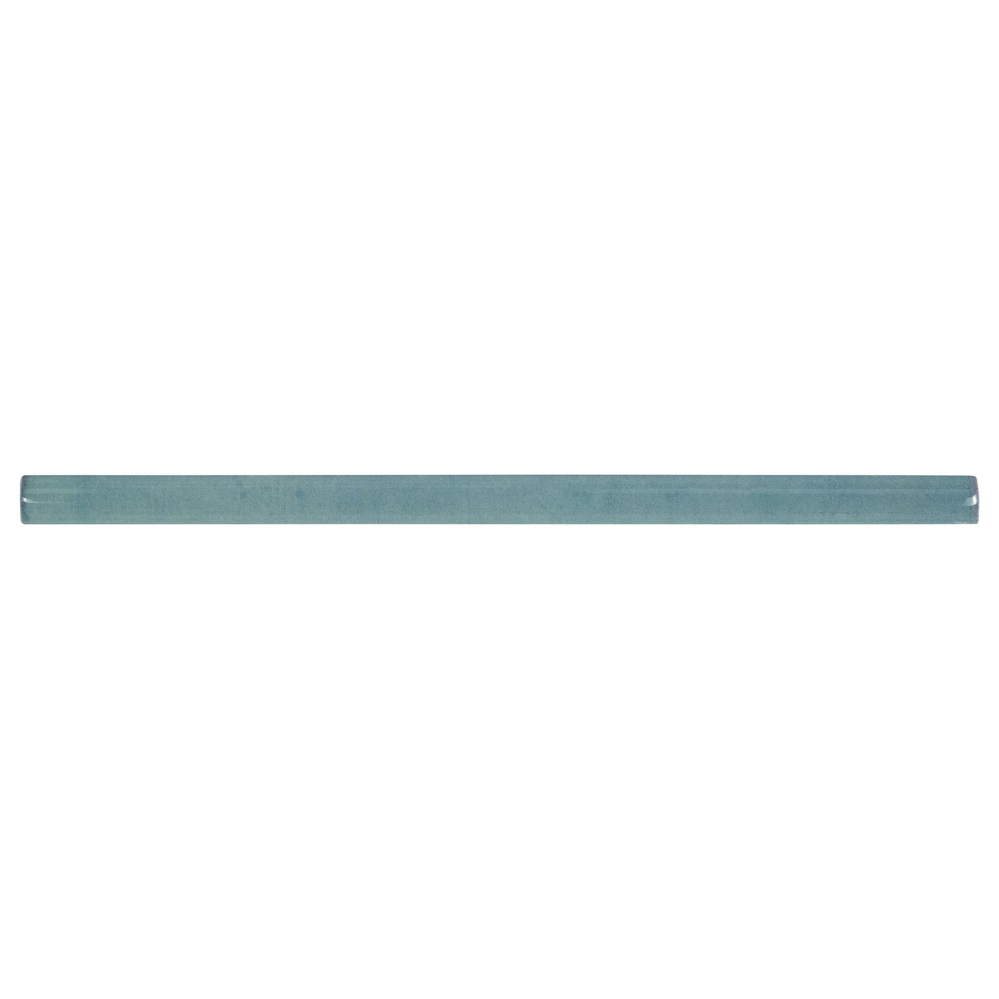 MSI Renzo Denim Quarter Round moulding 0.6 in. x 12 in. Glossy Ceramic Wall Tile (10 lin. ft./Case)