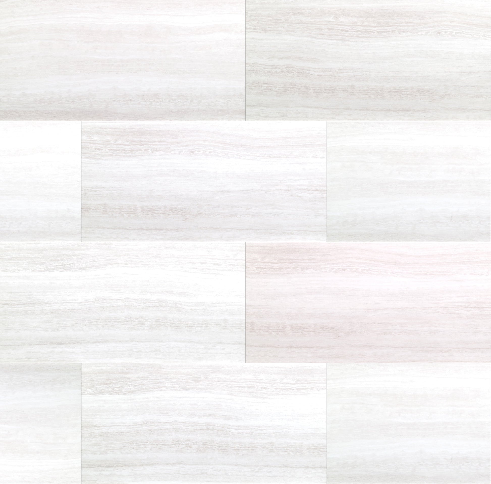 MSI White Ocean 11.81 in. x 23.62 in. Rigid Core Luxury Vinyl Tile Flooring (19.37 sq. ft. / case)