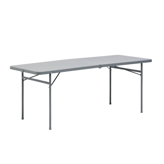 Mainstays Mesa Plegable de PlÃ¡stico de 6 Pies, Blanca